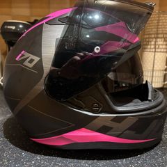 HJC i70 pink/black helmet