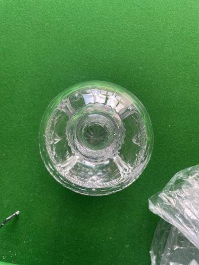 crystal vase