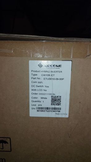 GoodWE 10kW, GW10K-ET Inverter