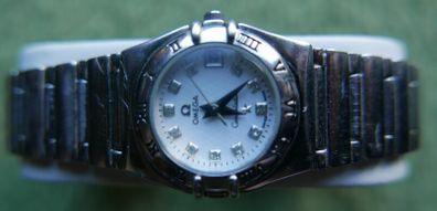 Omega Constellation Stainless Steel Women's Swiss Made Quartz Watch