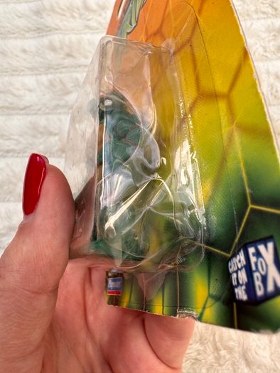 2002 Michelangelo Mini Figure Teenage Mutant Ninja Turtles TMNT Mirage Studios approx. 5.5 cm. Damaged Box Please see photos