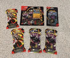 Pokemon Mega Evolutions Pitch Black Booster TCG Bundle Packs