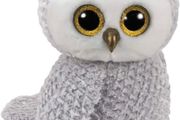 Vintage Extra Large Ty Beanie Boo Plush Soft Toy 17" Owlette