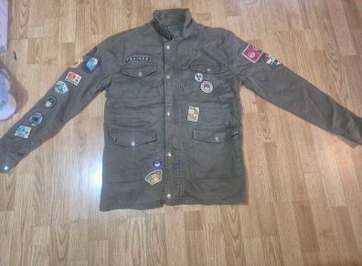 Pokemon Themed Mulitary Style Utility Jacket