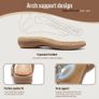 Brand New Women's Bohemian Flat Beach Sandals Casual - Beige Image 2