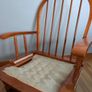 Babylo Glider Chair and Footstool - Needs Reupholstering Image 4