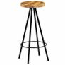 Bar Chairs 2 pcs Solid Mango Wood Image 4