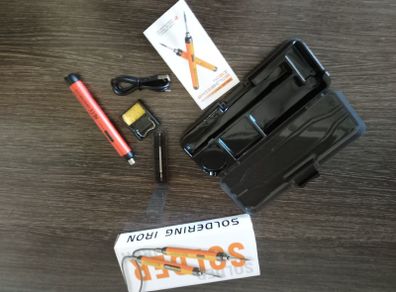 USB 3.7v Portable Soldering Iron.