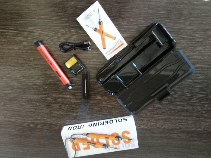 USB 3.7v Portable Soldering Iron.
