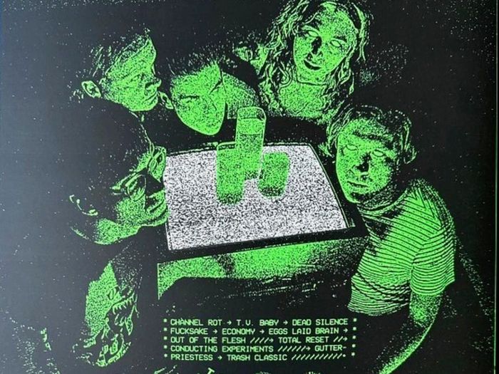Frankie & The Witch Fingers "trash Classic" Clear W/ Green Liquid-filled Vinyl Free viewing