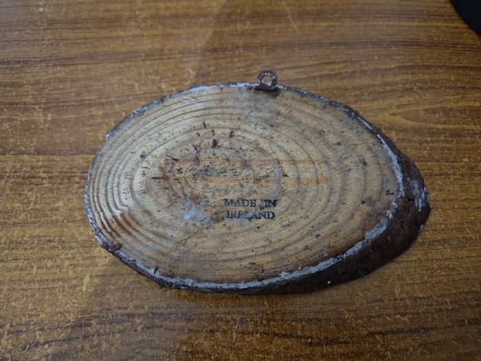 Vintage Old Irish Art on Wood