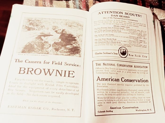 Boy Scouts Handbook. The First Edition, 1911.