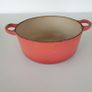 Le creuset 20 cm cast iron pot no lid vintage Image 7