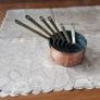 Set of Vintage Copper Pots Image 2