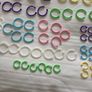 Binder Rings Plastic Multicolour Various Sizes Image 8