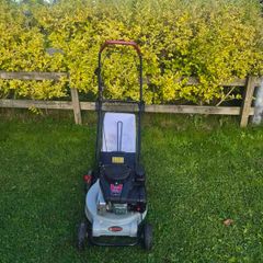 Patrol lawnmower very good condition starts easy runs perfect.