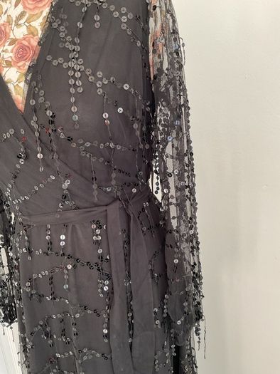 dress Bnwt black occasion dress size s/m Lilie rose brand