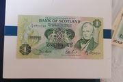 1988 Scotland One Pound Banknote