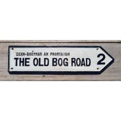 Road Sign  Old Bog Road Large  HS295