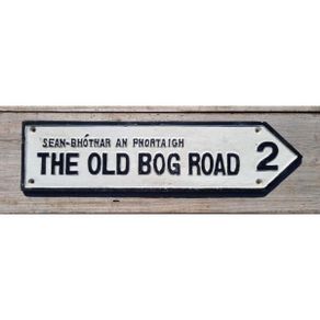 Road Sign  Old Bog Road Large  HS295