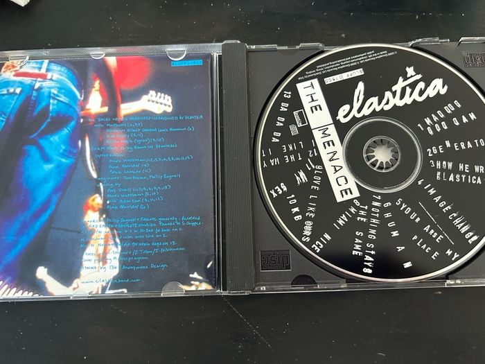 Elatstica The Menace  CD