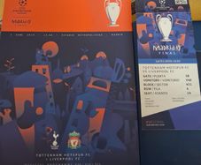 NM - Liverpool v Spurs - 2019 Champions League Programme & match ticket