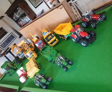 Kids farm machinery