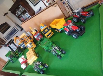 Kids farm machinery