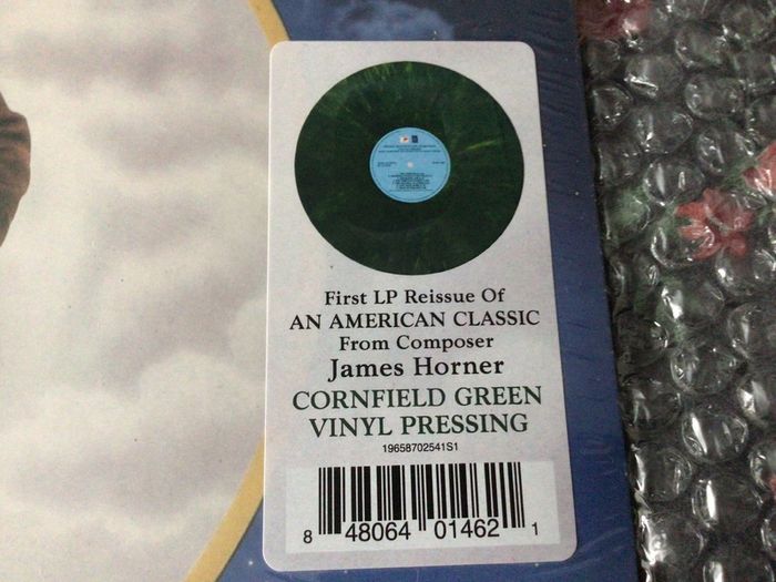 Field of Dreams Vinyl Soundtrack on Cornfield Green Vinyl