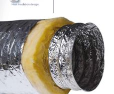 Insulated Flexi Duct 127mm x 10m