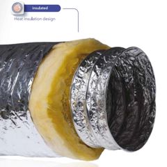 Insulated Flexi Duct 127mm x 10m