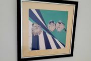 Framed "Trio" print by Inguna Mainule