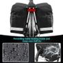 NEW SALE | Bike Pannier Rear Rack Bag, 28L Waterproof Double Bicycle Rear Seat Trunk Carrier, Reflective Anti-Tear Cycle Saddle Luggage Pack Storage Pouch for Grocery Shopping Commuter Long Cycling Touring Image 4