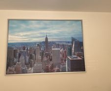 Framed picture. New York.