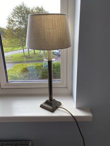 LAURA ASHLEY lamp with free lamp shade