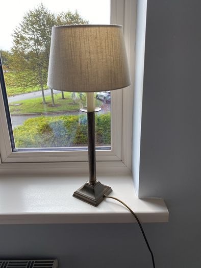 LAURA ASHLEY lamp with free lamp shade