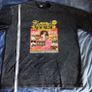 Distressed Grey RAYE This Tour May Contain New Music Double Sided T Shirt. XXL - Width: 65cm, Length: 75cm. Image 6