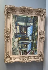 Large Framed oil painting
