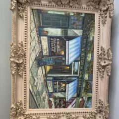 Large Framed oil painting