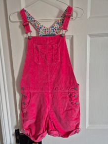 Cord Short dungarees