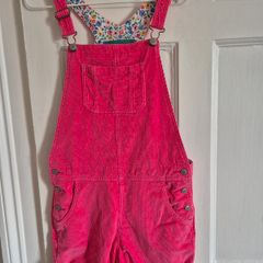 Cord Short dungarees