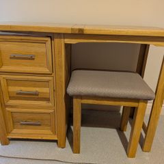 Dressing table and stool