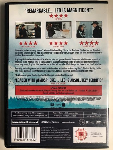 Frozen River [2008] Melissa Leo, Misty Upham, Charlie McDermott, Michael O'Keefe & Mark Boone Junior