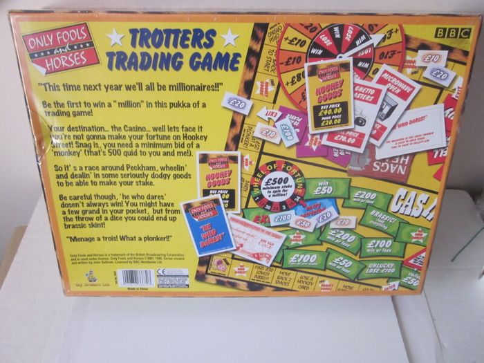 New Only Fools And Horses Trotters Trading Game