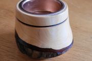 Wooden tealight holder