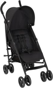 ultimate easy-to-use lightweight stroller at only 6.6kg for on-the-go families. Suitable from birth to approx. 3 years (15kg), Midnight fashion, Black