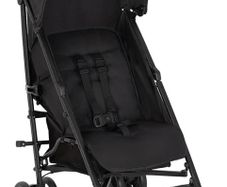 ultimate easy-to-use lightweight stroller at only 6.6kg for on-the-go families. Suitable from birth to approx. 3 years (15kg), Midnight fashion, Black