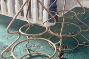 Christmas Plate Stands.  Iorn