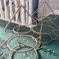 Christmas Plate Stands.  Iorn