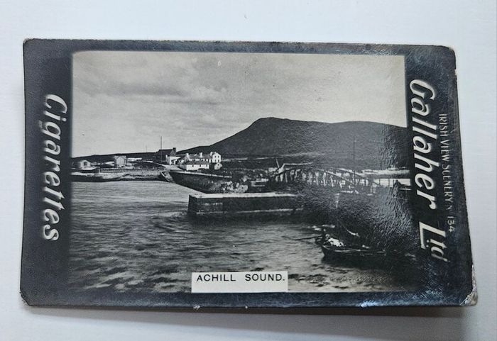Vintage Gallaher Cigarette Cards Irish View Scenery - Galway and Mayo Views